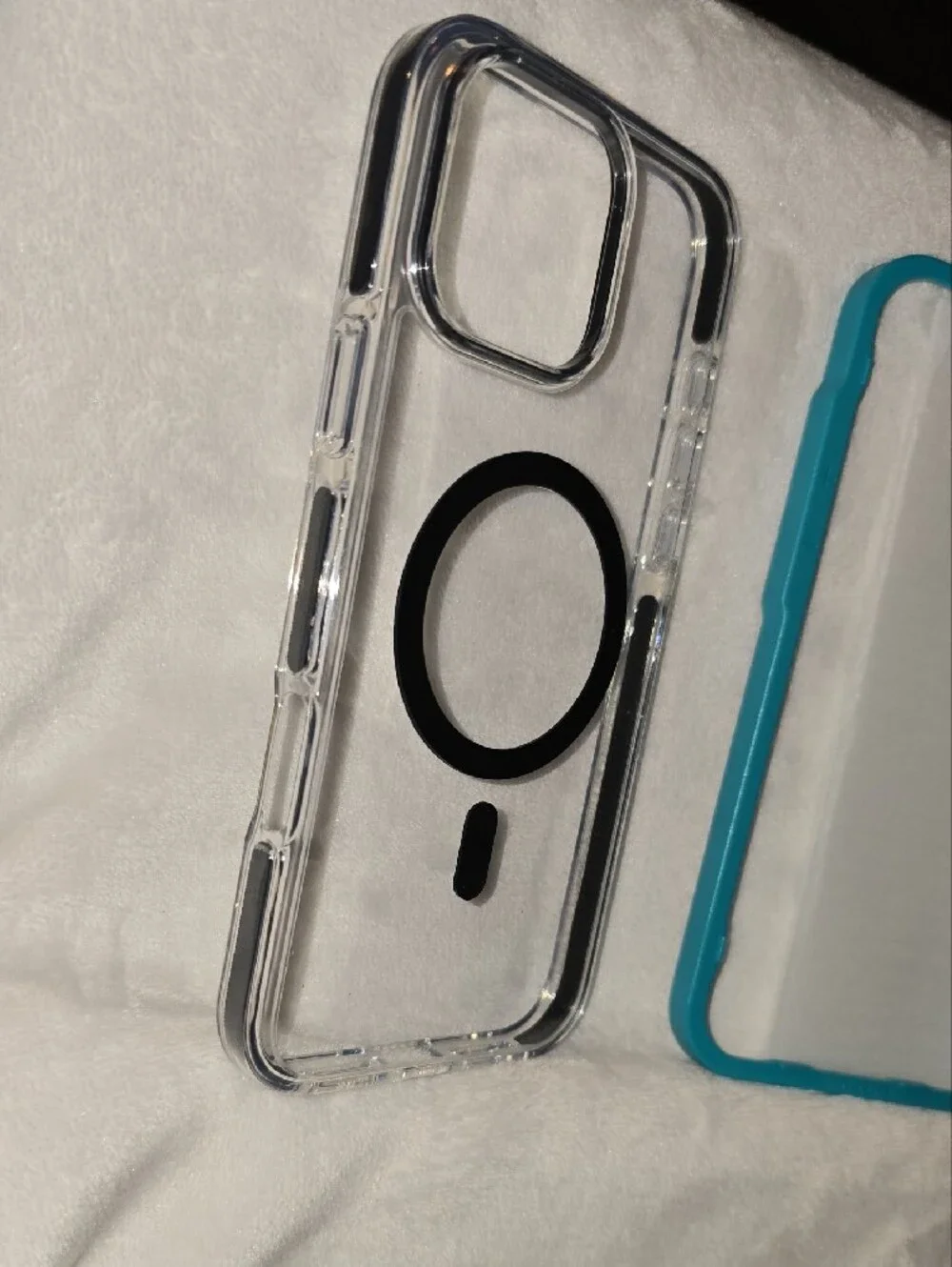 NIB NWT SMART DEVIL iPhone 16 Max - Blue Holographic Phone Case